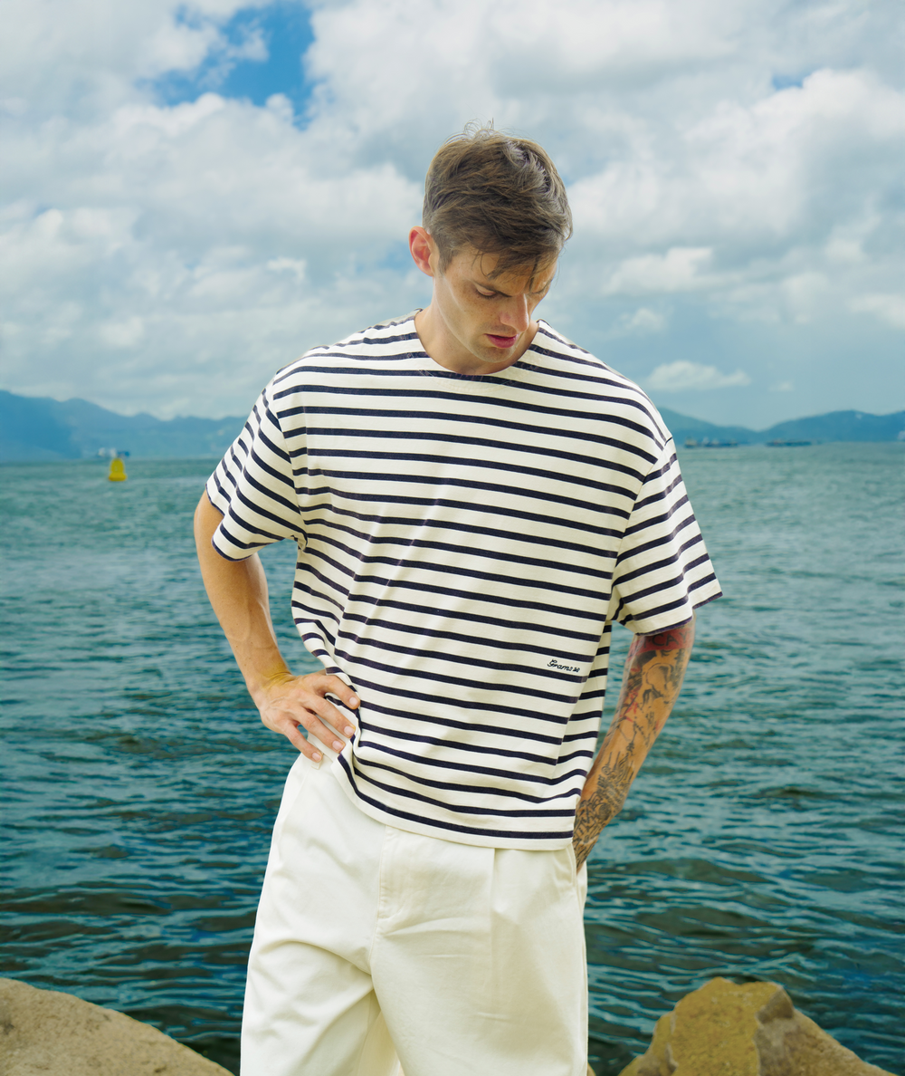 La Siesta striped resort apparel