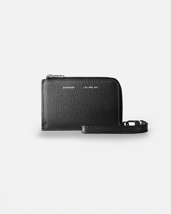 GRAMS(28)103 ジップ・ウォレット - ブラック GRAMS28 103 Zip Wallet