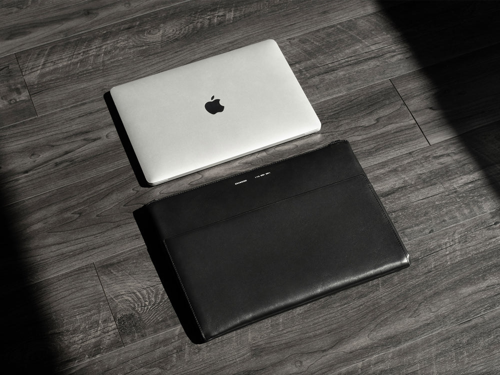GRAMS(28) รุ่น 113 Leather Folio - ซองใส่แท็บเล็ต 13" - สี Nappa Black 14 GRAMS(28) รุ่น 113 Leather Folio - ซองใส่แท็บเล็ต 13" - สี Nappa Black