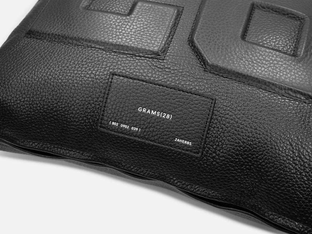 24HERBS 802 Pebbled Leather Cushion