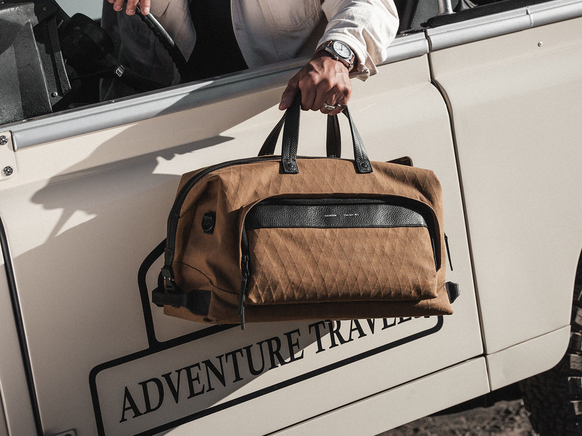 GRAMS(28) รุ่น 303 Adventure Duffle - กระเป๋าถือ - สี Olive