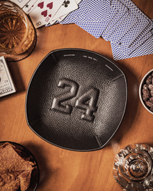 24HERBS 801 Pebbled Leather Tray