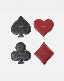 Club Leather Coaster Set