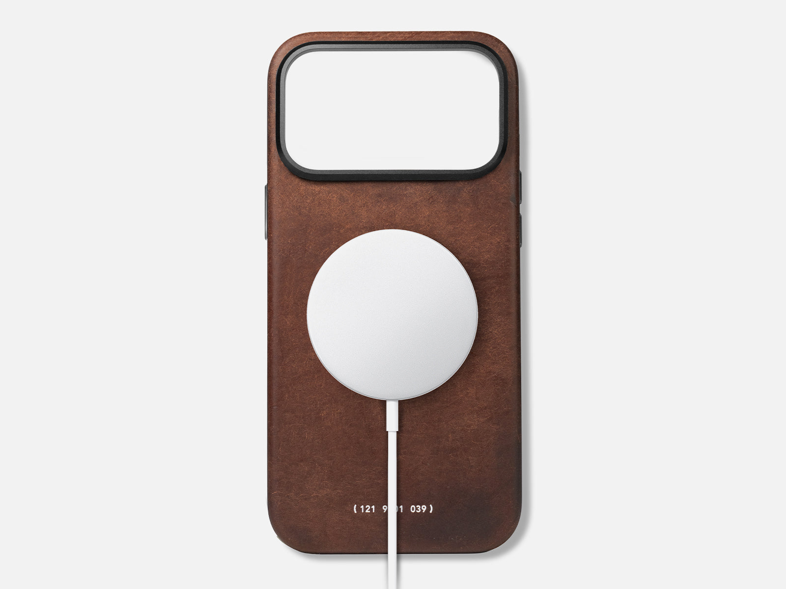 Funda de cuero MagSafe «Snowflake» 121 | iPhone 18 Pro Max