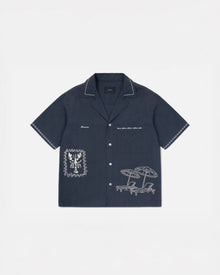 Verano Embroidered Camp collar Shirt