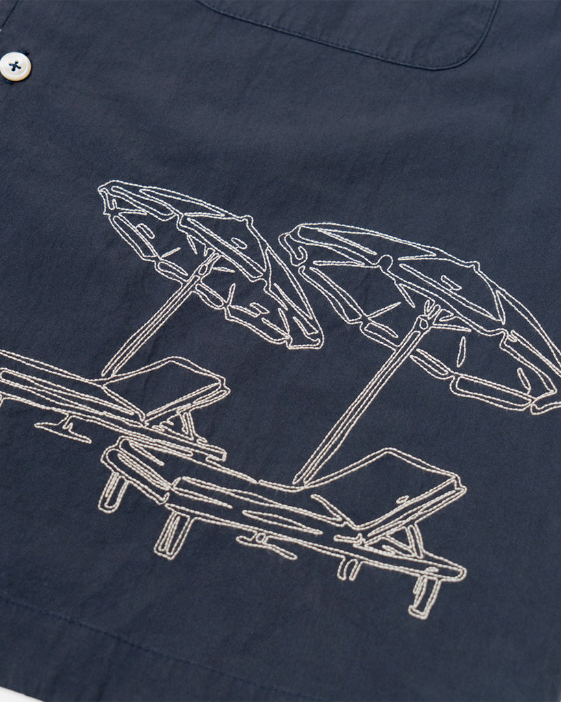 Verano Embroidered Camp collar Shirt