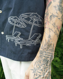 Verano Embroidered Camp collar Shirt