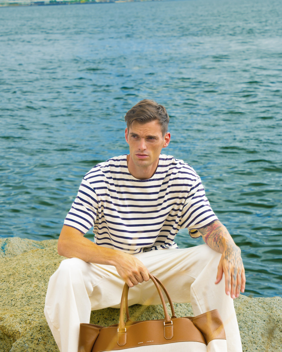 Náutico Sun-Faded Striped Tee
