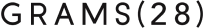 GRAMS28 - Luxury quality with a sensible price - Transparently made