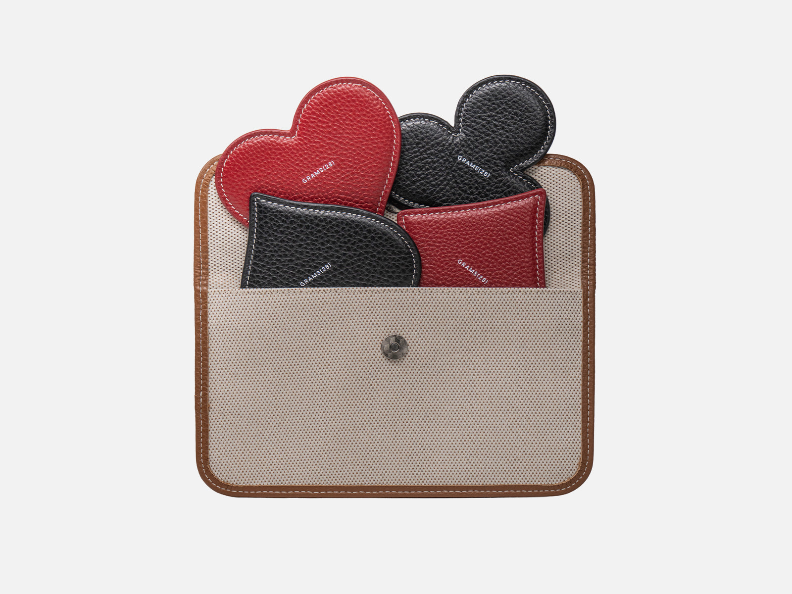 Club Leather Coaster Set