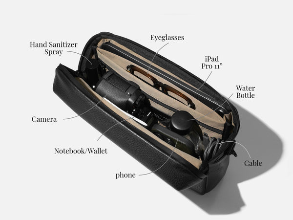 grams28 154 シティ・パック ブラックショルダーバッグ 154 シティ・パック -GRAMS28